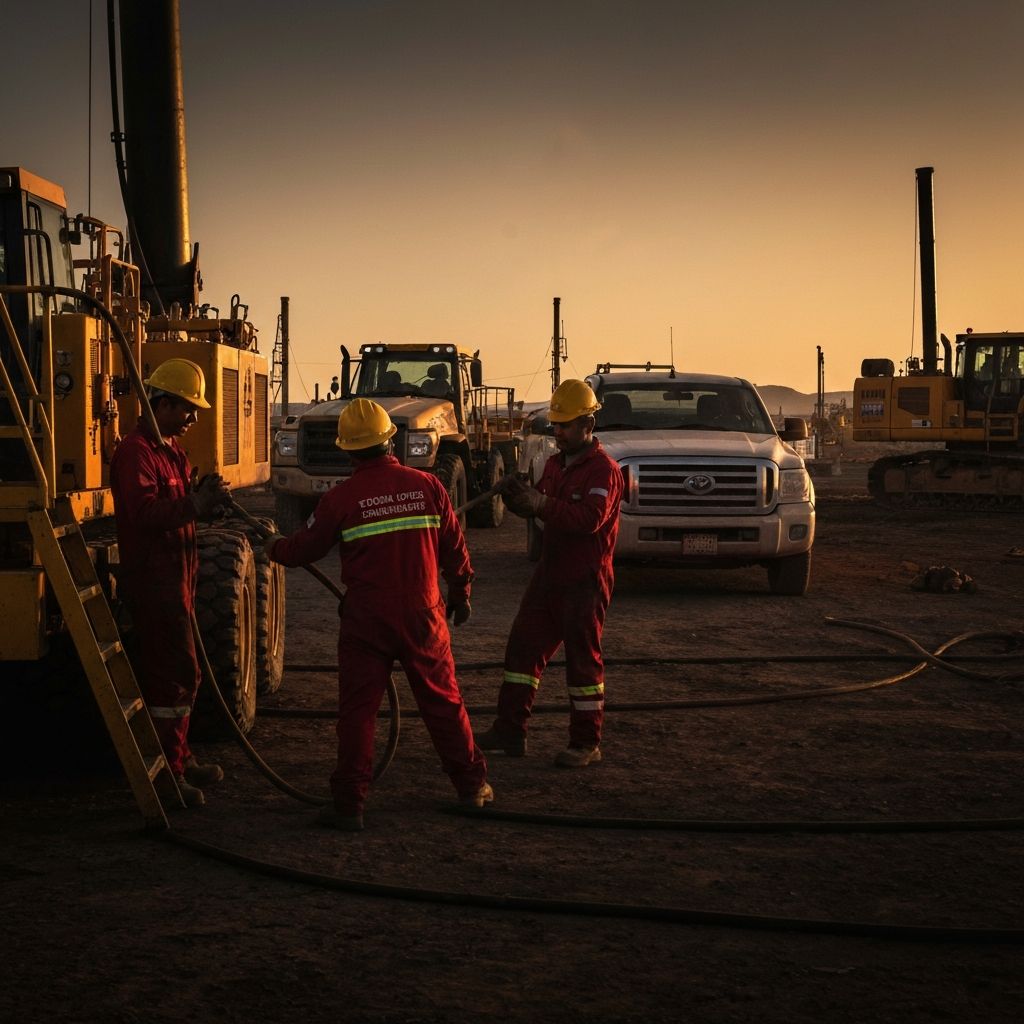 Operación industrial en Patagonia